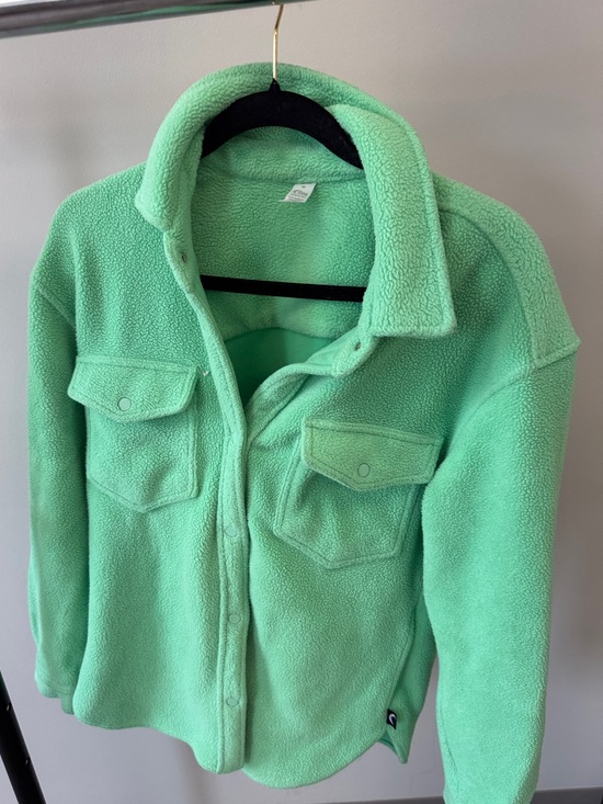ZYIA Jackets & Blazers - ZYIA Mint Green Sherpa Jacket